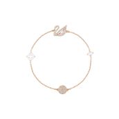 Swarovski 5472271 Dazzling Swan Czmo Ros M Swarovski Bilezik
