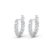 Swarovski 5562126 Vıttore-Pe Mını Hoop Czwh-Rhs Swarovski Küpe
