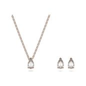 Swarovski 5576114 SS Te Attract White-Ros Set
