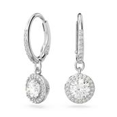 Swarovski 5636270 Constella Drop Pave Beyaz Rodyum Kaplama Küpe