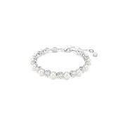 Swarovski 5689625 Matrix Tb Pearl White-Rhs M Bilezik