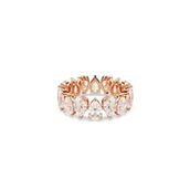 Swarovski 5690090 Re Matrix Ring White-Ros 50 Yüzük