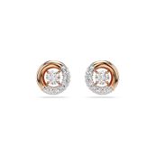 Swarovski 5692258 Dextera Pe Stud Cry-Ros Küpe