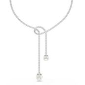 Swarovski 5692416 Matrix Necklace Pearl White-Rhs Kolye