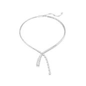 Swarovski 5692533 Matrix Necklace V White-Rhs Kolye
