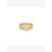 Swarovski 5693507 Stilla Ring Double Whi-Gos 52 Yüzük