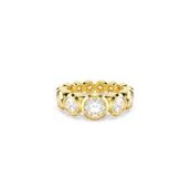 Swarovski 5705476 Imber Ring Round White-Gos 52 Yüzük