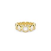 Swarovski 5705478 Imber Ring Round White-Gos 60 Yüzük