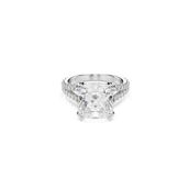 Swarovski 5709902 Re Stilla Ring Sq White-Rhs 55 Yüzük