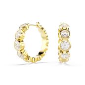 Swarovski 5711483 Imber Pe Mn Hoop White-Gos Küpe