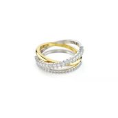 Swarovski 5714163 Re Hyperbola Ring 3 Band White-Mix 55 Yüzük