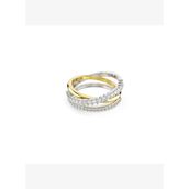 Swarovski 5714165 RE Hyperbola Ring 3 Band White/MIX 60 Yüzük