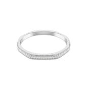 Swarovski 5720621 Matrix Bangle White-Rhs L Bilezik