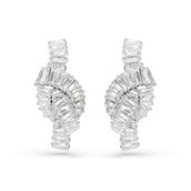 Swarovski 5727040 Matrix PE Knot WHI/RHS Küpe