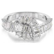 Swarovski 5727122 Matrix Ring Knot WHI/RHS 55 Yüzük