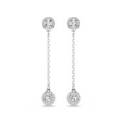 Swarovski 5732273 Una PE CRE/RHS Küpe