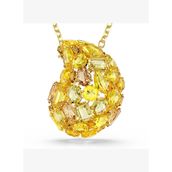 Swarovski 5732839 Gema Pend Brooch YEL GOS Kolye