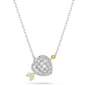 Swarovski 5737291 Idyllıa Pend Whi-Mix Kolye