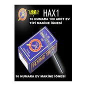 Swart SINGER BEKO ZETİNA BERNİNA VB. GİBİ TÜM EV TİPİ MAKİNELERLE UYUMLU 16/100 NUMARA 100 ADET İĞNE