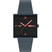 Swatch SO34M701 Squared Off Unisex Kol Saati