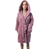 Sweets Collection Kadın Welsoft Peluş Sabahlık - 2XL - Pudra - Pudra