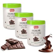 Sweetwell Çikolata Aromalı Vegan Bezelye Proteini Tozu 400 gr x 3 Adet -%83 Protein İçerir Pae Protein Powder