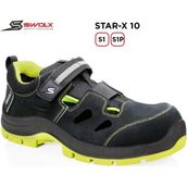 Swolx Star-X 10 S1 Siyah İş Ayakkabısı