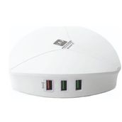 Sword 6 USB 40 W Beyaz Masa Üstü Adaptör