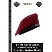 Sword Çocuk Asker Beresi 0-10 Yaş Standart Beden Single Okul Öncesi Parti Kombini