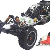 SY RACING 1/5 Baja 5B 30.5CC RTR Kurşunsuz Benzinli Uzaktan Kumandalı RC Araba 80+kmh Offroad Beyaz-Yeşil KullanımaHazır