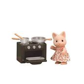 Sylvanian Families 5140 Kedi Kız Kardeş ve Fırın