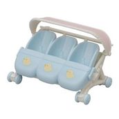 Sylvanian Families 5533 Üçüz Bebek Arabası
