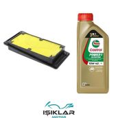 Sym Joyride 125 Castrol Yağ Ve Hava Filtre Bakım Seti Bs0028