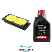 Sym Joyride 200 Motul Yağ Ve Hava Filtre Bakım Seti Bs0028