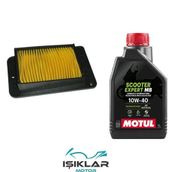 Sym Symphony Sr 125 Motul Yağ Ve Hava Filtre Bakım Seti Bs0038