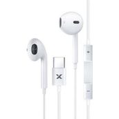 Syrox K20 Earbuds 1.20 mt Type-C Kablolu Mikrofonlu Beyaz Kulak İçi Kulaklık