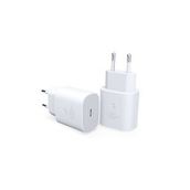 Syrox PD25B 25W PD 3A Beyaz Type-C Çıkışlı Şarj Adaptörü Başlık