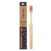 T-Brush Bambu Pembe Çocuk Diş Fırçası