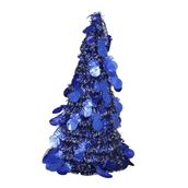 T.concept Yılbaşı Masa Süsü Yeni Yıl Yapay Noel Ağacı Parlak Mavi