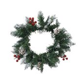 T.concept Yılbaşı Ön Kapı Süsü Yeni Yıl Noel Dekorasyon Çam Ağacı Çelengi