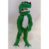 T-rex Dinozor Kostümü Yeşil Dinozor Kostümü Çocuk