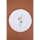 Tabak Evi Porselen Azelya Düz Tabak 19,50CM Aly1 Tekli - 19,5 cm