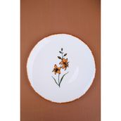 Tabak Evi Porselen Azelya Düz Tabak 19,50CM Aly2 Tekli - 19,5 cm
