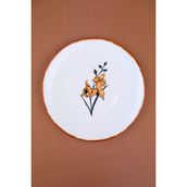 Tabak Evi Porselen Azelya Düz Tabak 19,50CM Aly6 Tekli - 19,5 cm