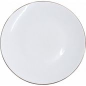 Tabak Evi Porselen Chic Altın Yaldızlı Pasta Tabağı 20,50CM Tekli - 20 cm
