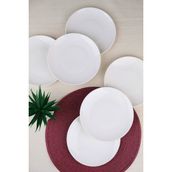 Tabak Evi Porselen Chic Pasta Tabağı 20,50CM 6 Lı - Krem