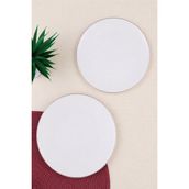 Tabak Evi Porselen Chic Platin Yaldızlı Servis Tabağı 24,50CM 2 Li - açıklamada
