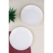 Tabak Evi Porselen Chic Servis Tabağı 24,50CM 2 Li - Krem