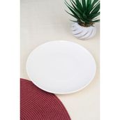 Tabak Evi Porselen Chic Servis Tabağı 24,50CM Tekli - Krem