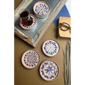 Tabak Evi Porselen Mozaik Red Sefa 6 Lı Çay Tabağı 10CM